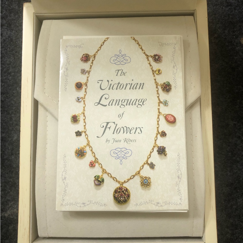 Joan Rivers Victorian Language of Flowers with Box